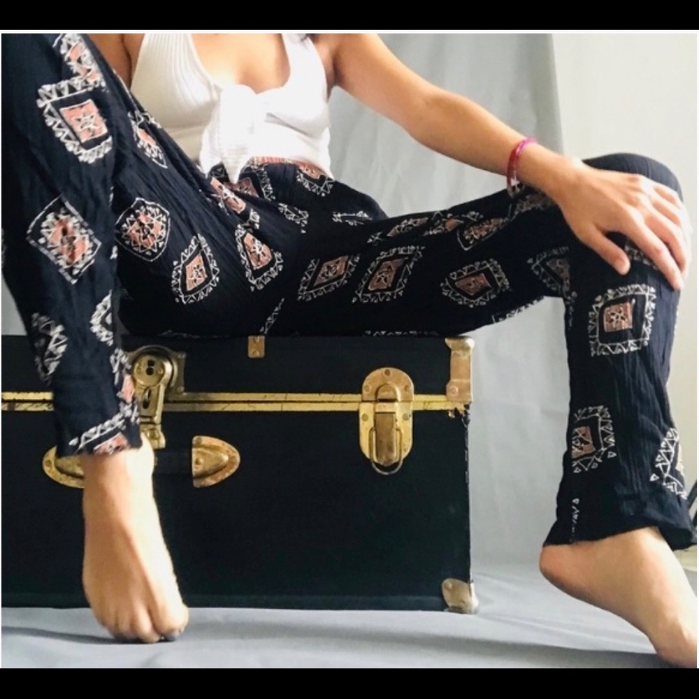VINTAGE SZ 6 BOHEMIAN PANTS